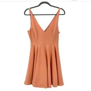 Lulu's New With Tags Coral Mini Dress